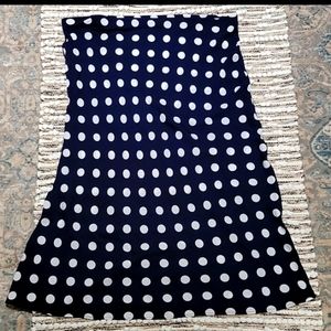 NWOT Halogen Polka Dot Skirt